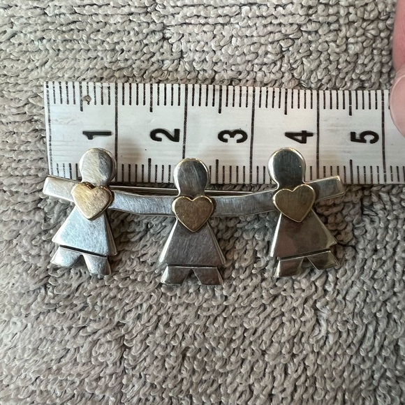 Vintage Naldo Sterling Silver Brooch - Picture 4 of 5